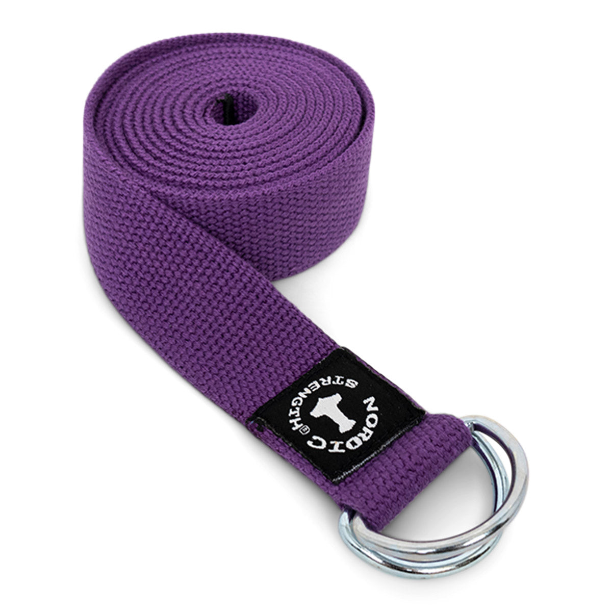 Yogabælte Med Metallukning   Lilla