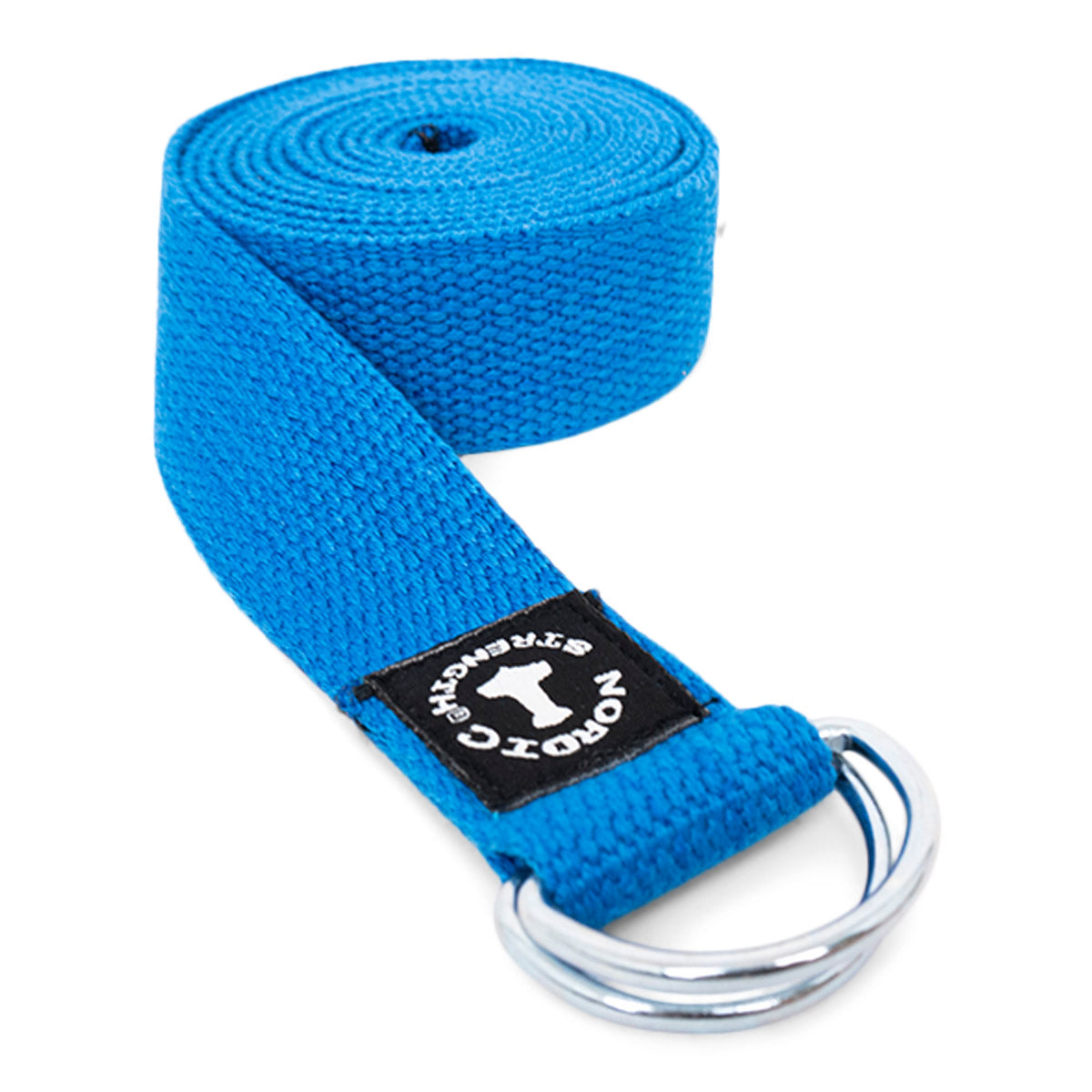 Yogabælte Med Metallukning   Blå