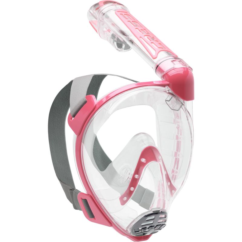 Cressi Duke Full Face Maske Klar Pink