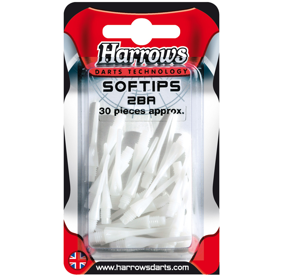 Harrows Softip Star Dartspidser – 30 stk. på tilbud!