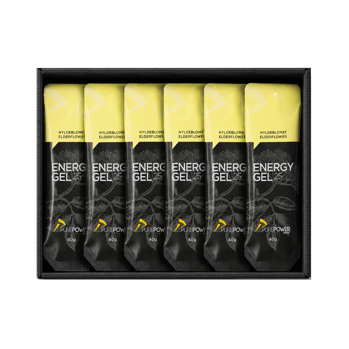 Energy Gel Hyldeblomst 12 X 40 G