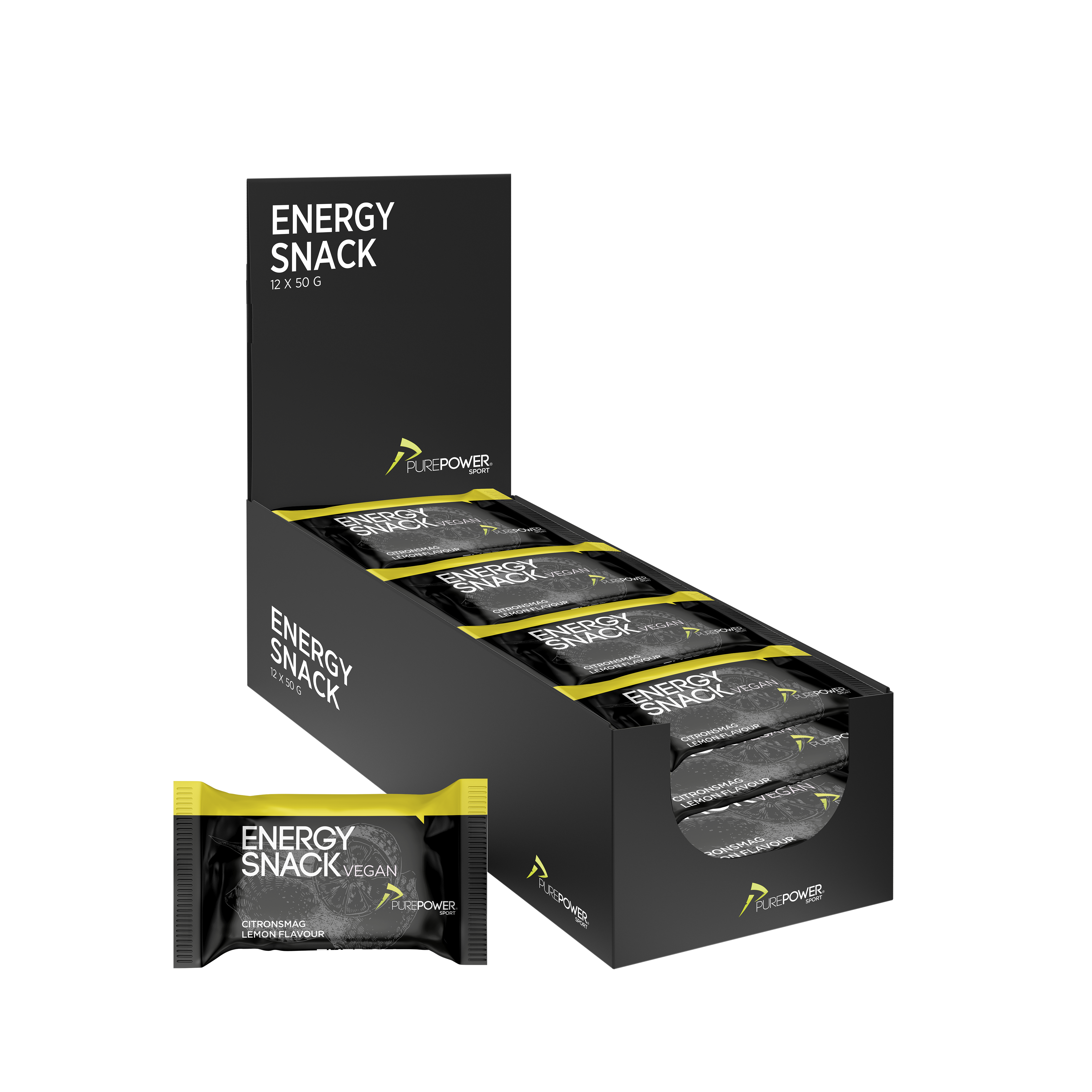 Energy Snack Lemon 12x50 G