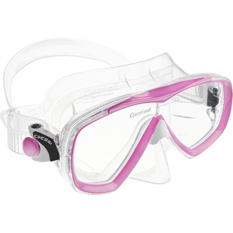Cressi Estrella Maske Klar   Pink