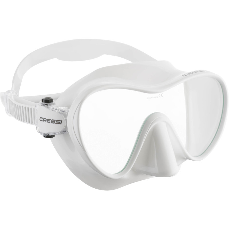 Cressi F1 Maske Hvid