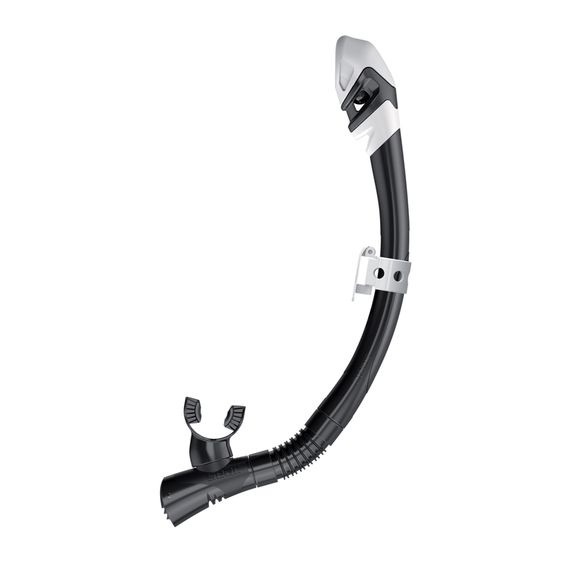 Seac Snorkel Fast Tech Dry S Bl Sort Hvid