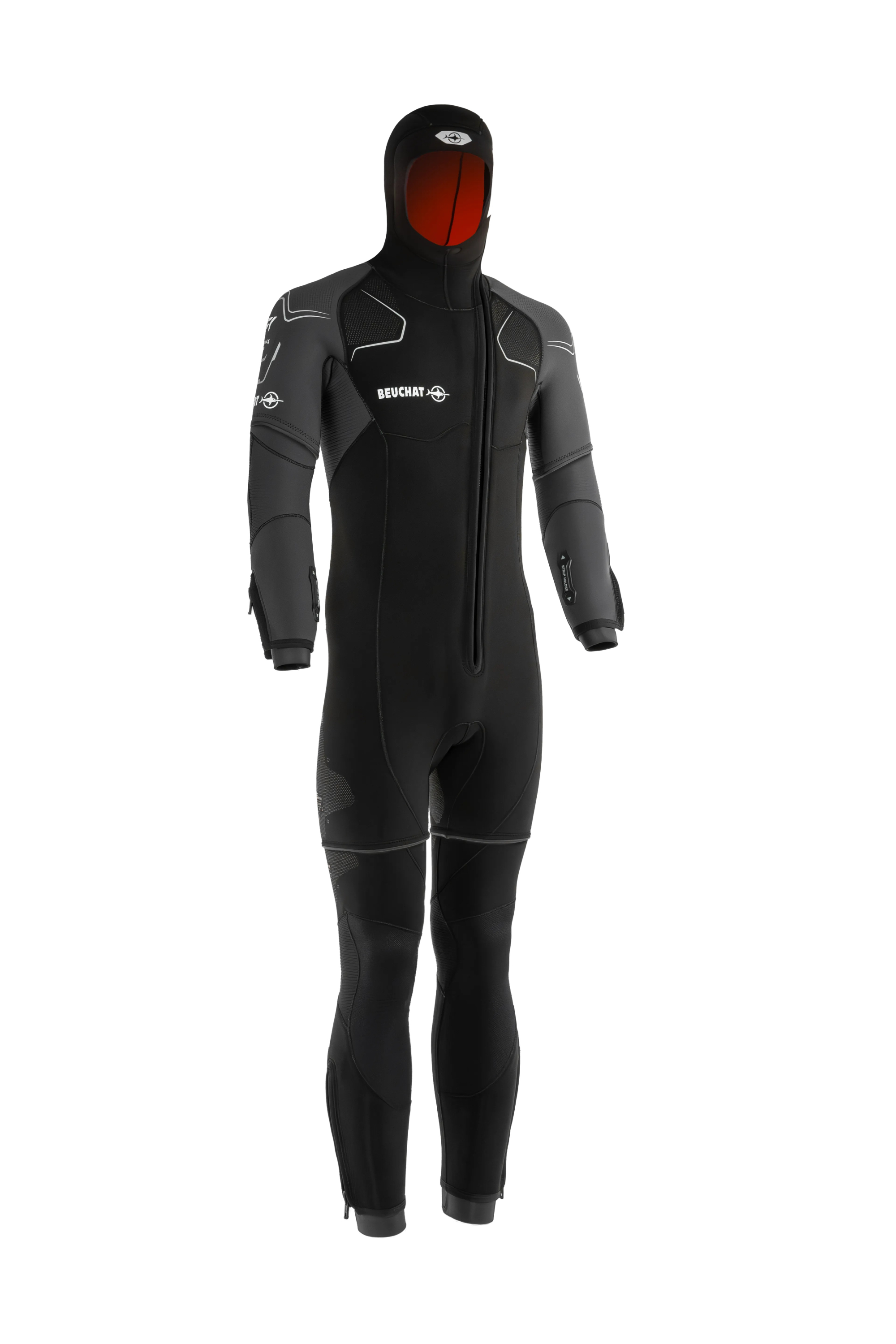 Beuchat Focea Comfort 7 Hooded Over Shorty Herre 5 Mm