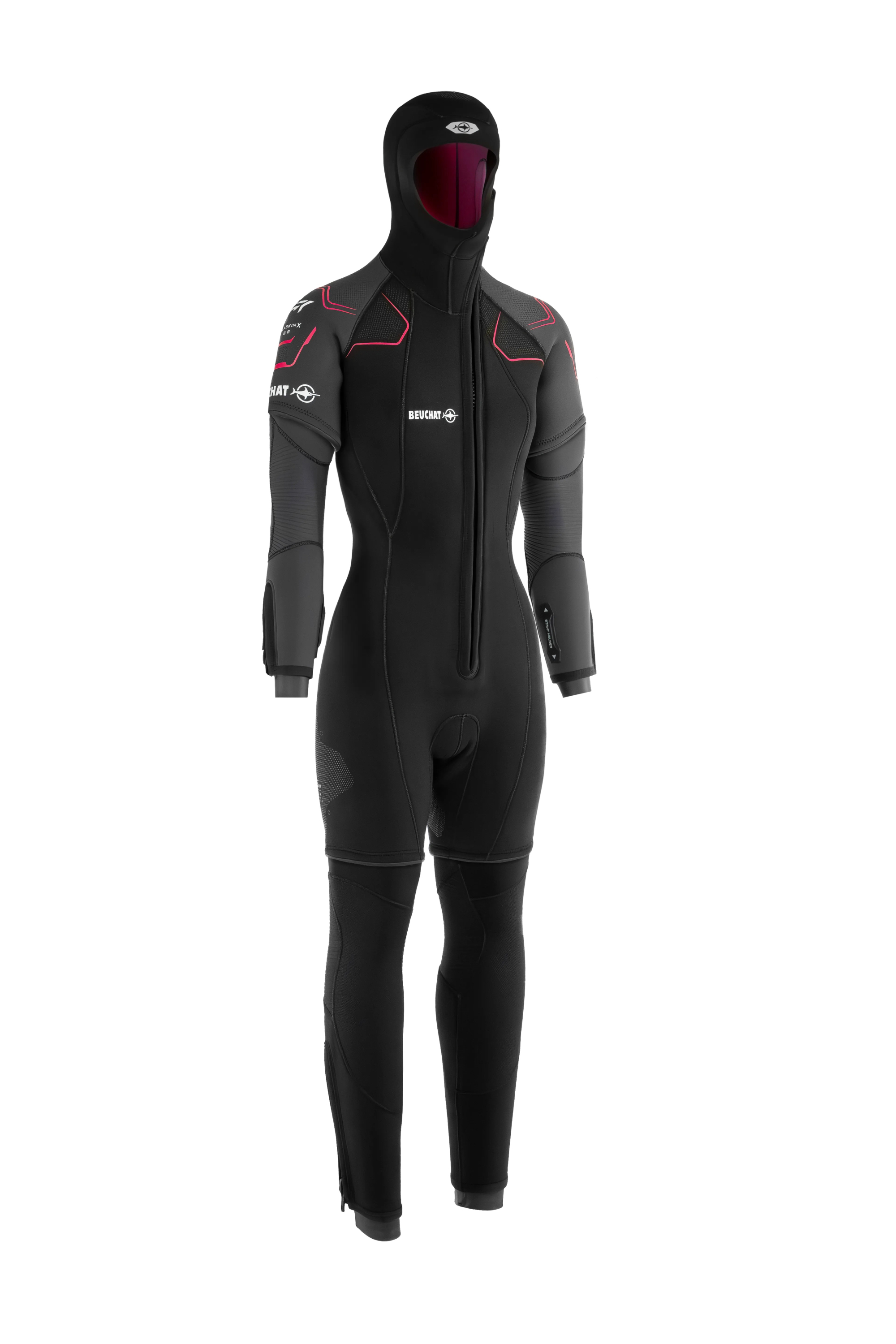 Beuchat Focea Comfort 7 Hooded Over Shorty Dame 5 Mm