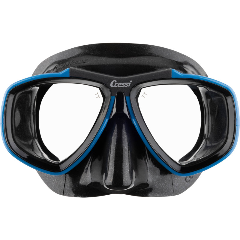 Cressi Focus Maske Sort   Blå