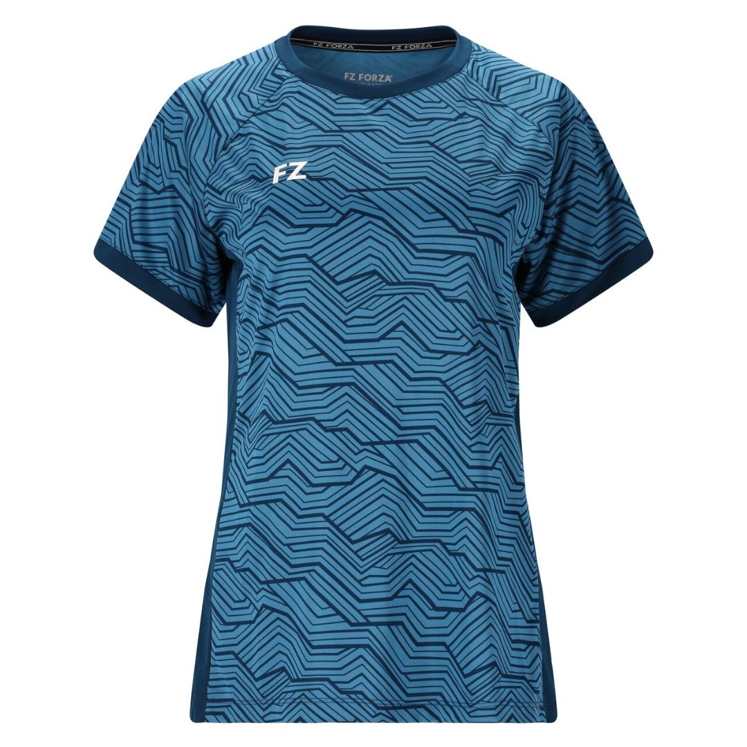 Forza Cl2503 Dame Badminton T-shirt i Blå - Hurtigtørrende