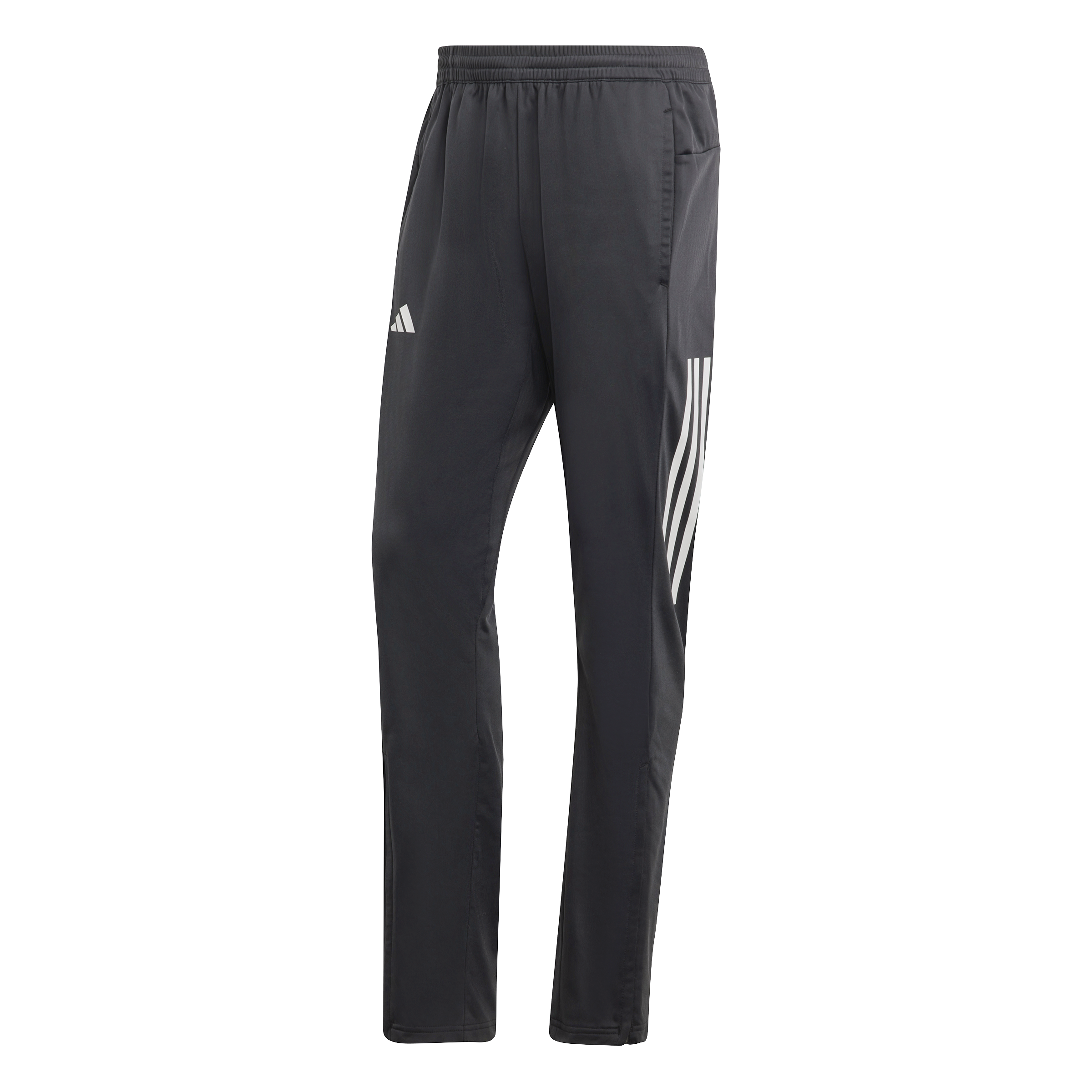 Adidas 3 Stripe Knitted Pants  Black    M