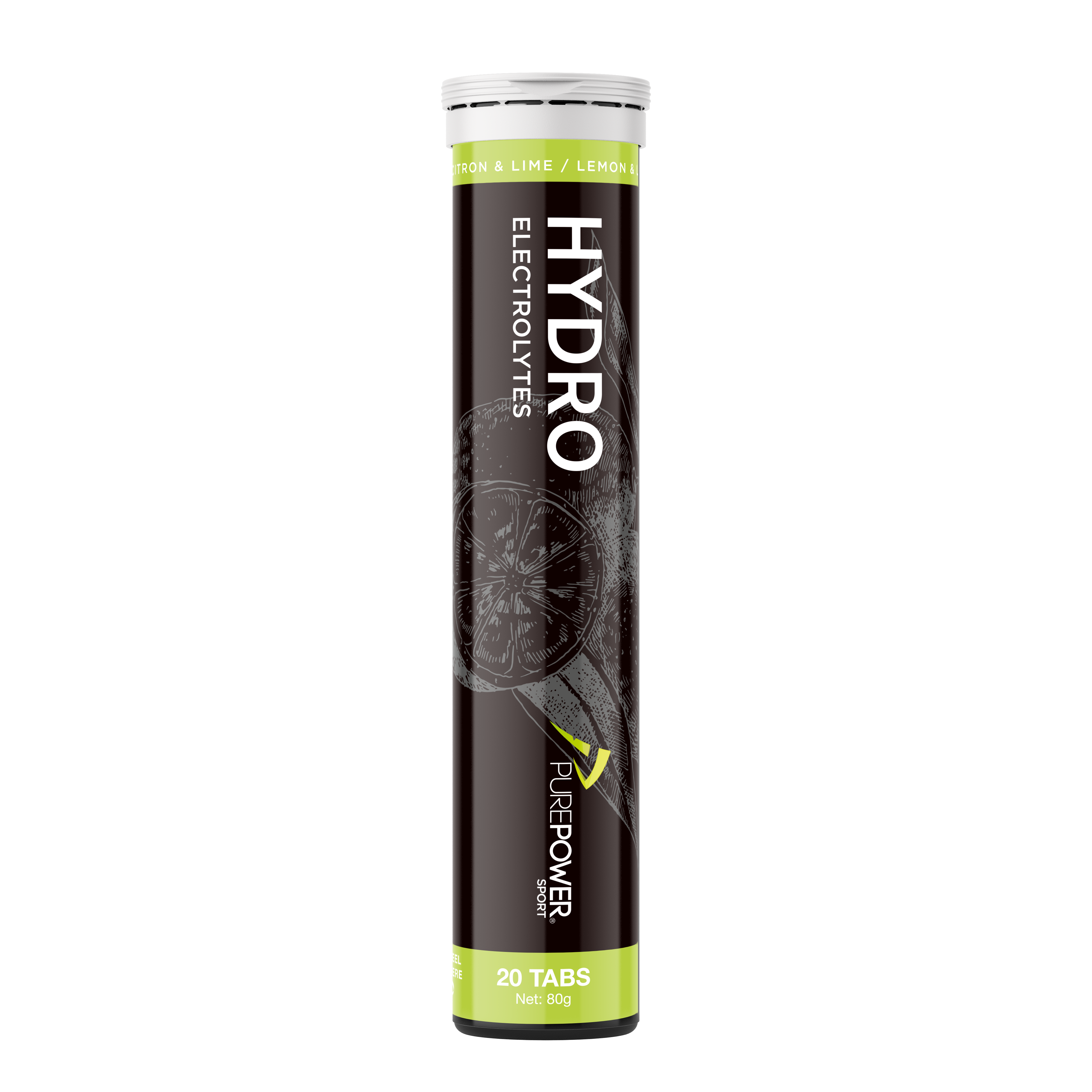 Hydro Lemon Lime 20 Tabs