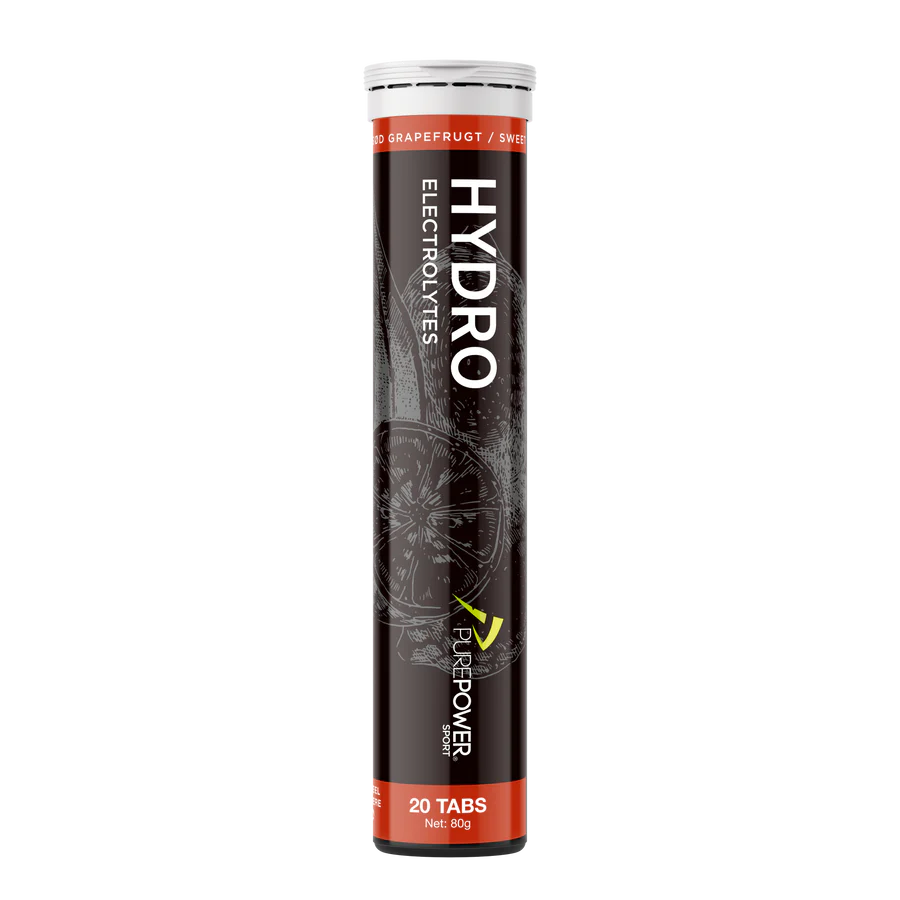 Purepower Hydrotabs Elektrolytter Sød Grape Smag  1 Rør Med 20 Tabletter