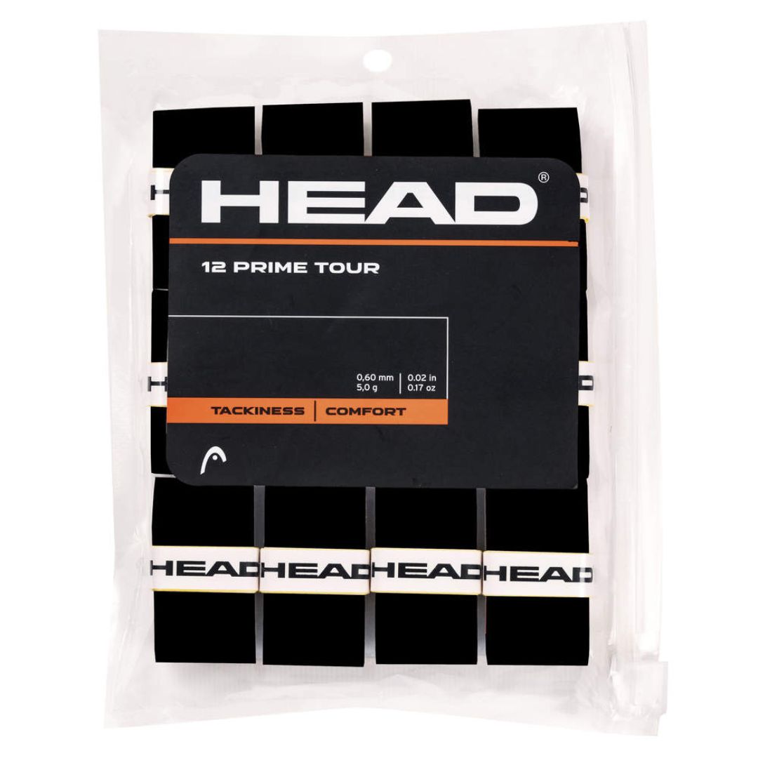 Head Prime Tour Overgrip  12 Pak  Sort