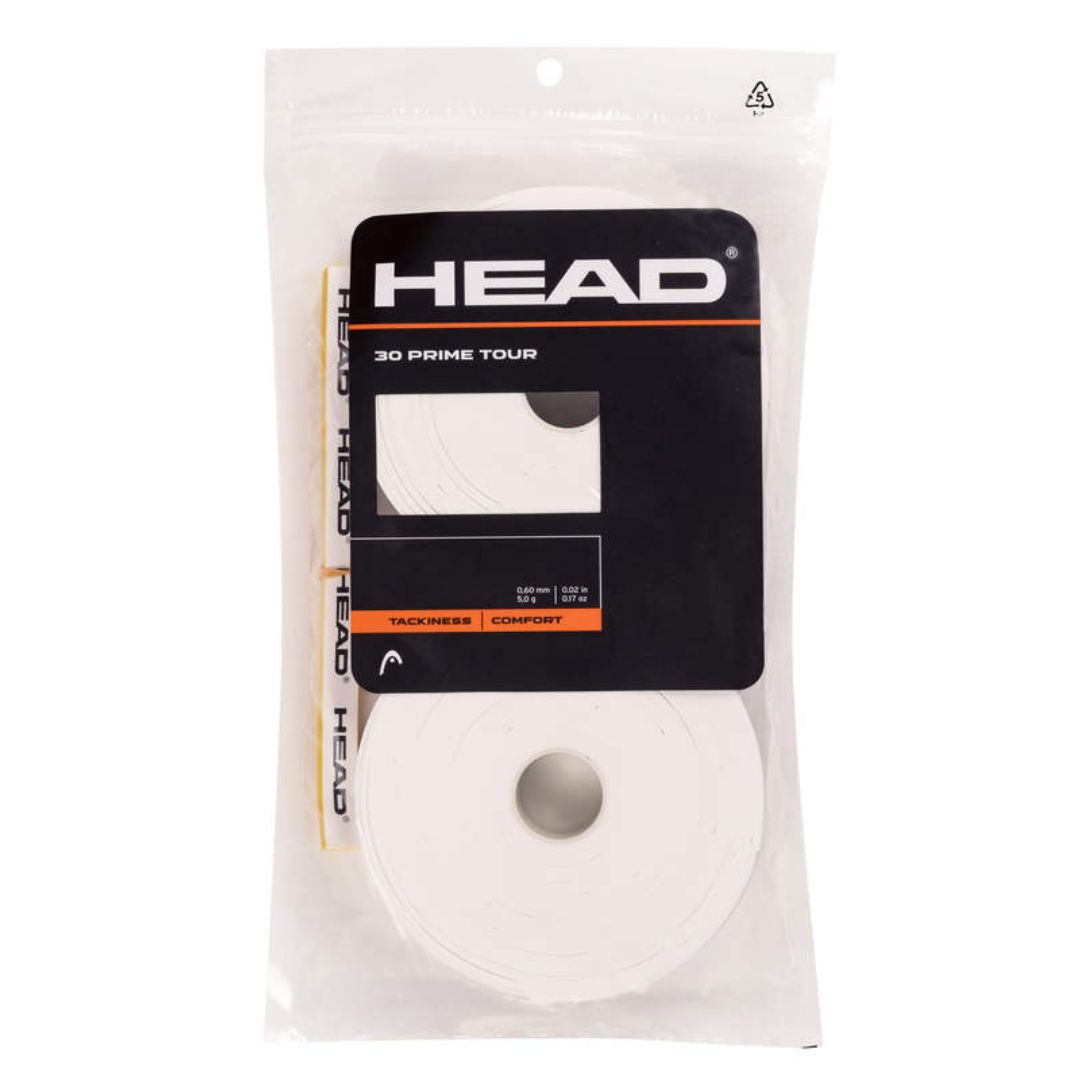 Head Prime Tour Overgrip  30 Pak  Hvid