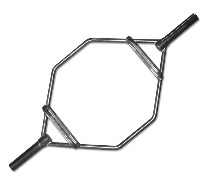 Peak Fitness   Hex Bar Pro   Chrome   50 Mm Inkl  Fjedrelåse   Stål