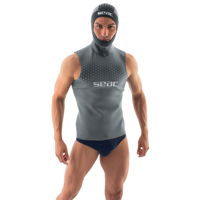 Seac Undervest Hoodie Herre 2 Mm