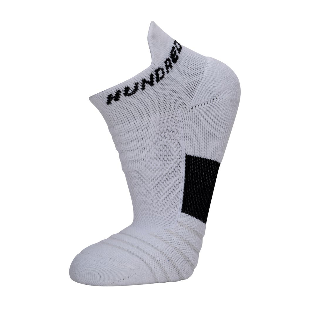 Hundred Ankle Socks 1 Pack White Black