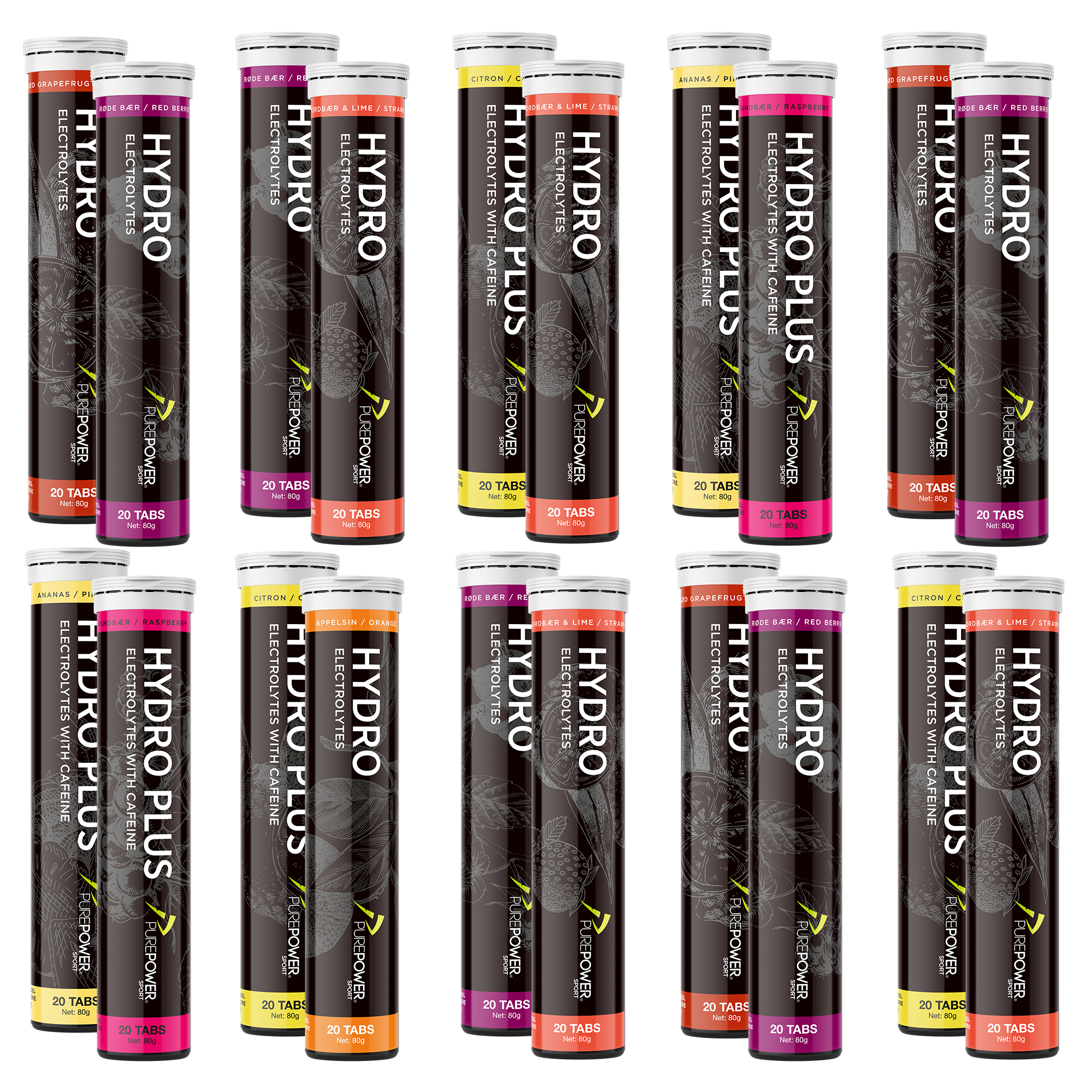 Hydro Tab Elektrolytter   Mix 20