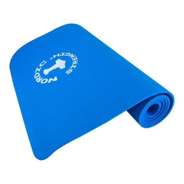 Tpe Yogamåtte Blå  4 Mm