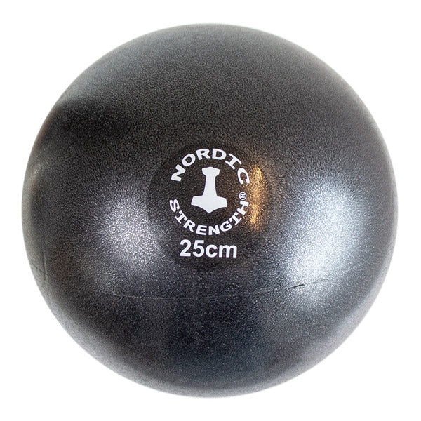 Pilatesbold 25 Cm  Sort    Nordic Strength