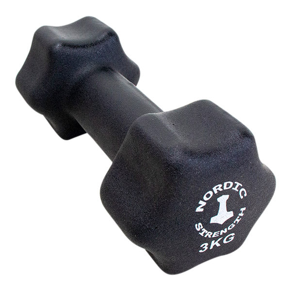 Håndvægt 3 Kg Black Edition Aerobic   Nordic Strength