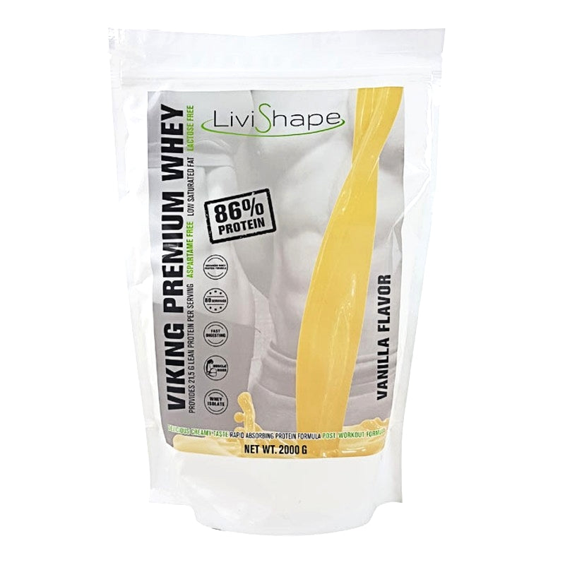 Whey Proteinpulver Med Vaniljesmag    2000 G