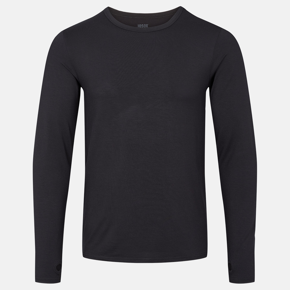 Iq Sox Langærmet Bambus T Shirt Sort Medium