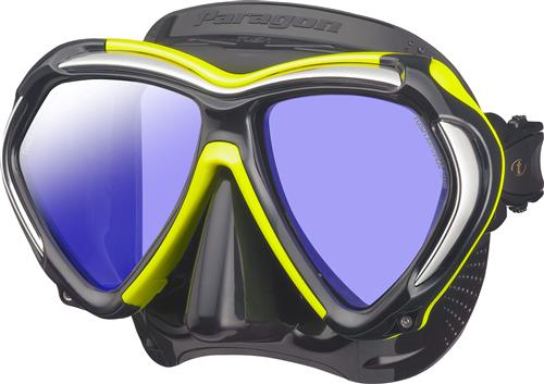 Tusa Dykkermaske Paragon Flash Yellow
