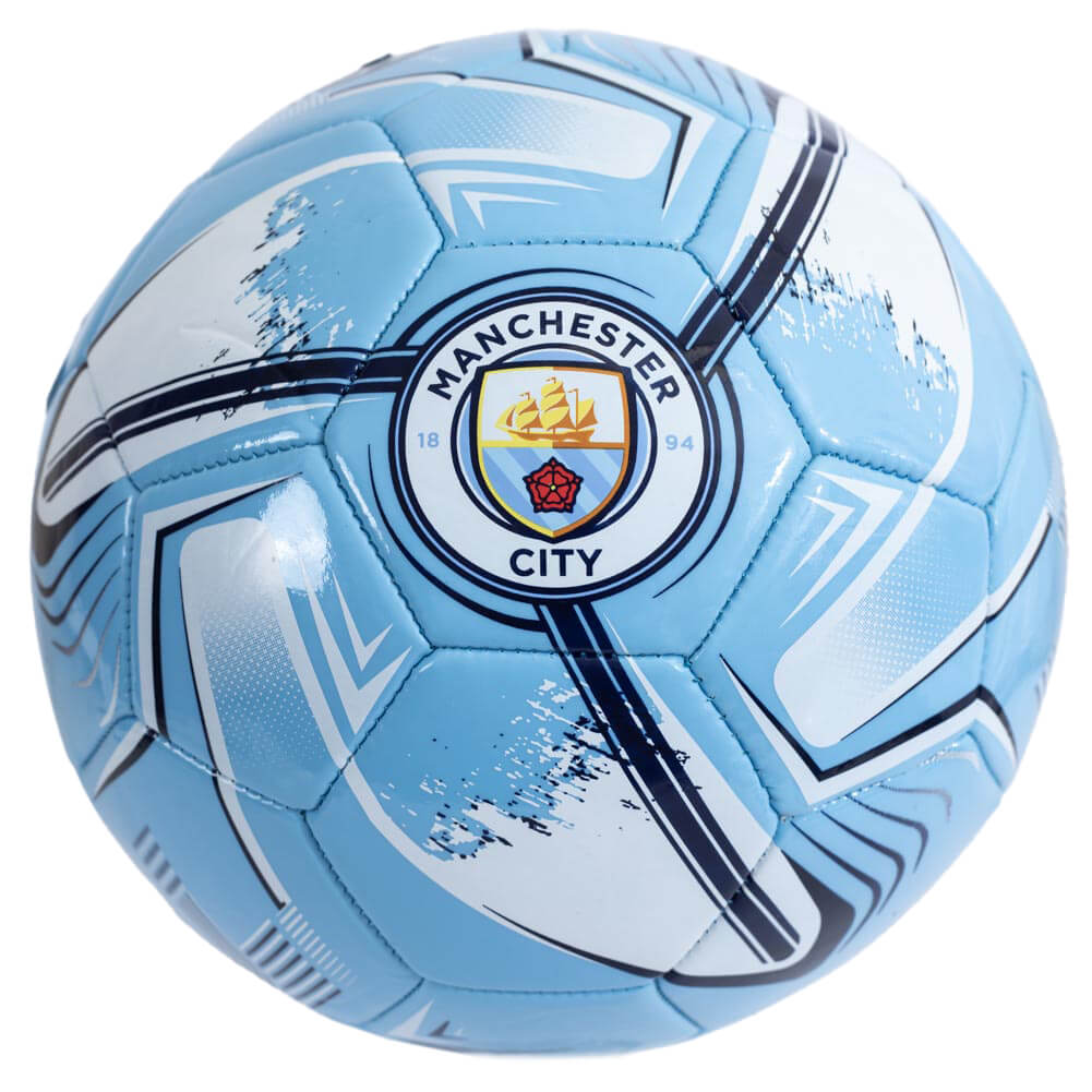 Manchester City Fodbold Blå Str 5