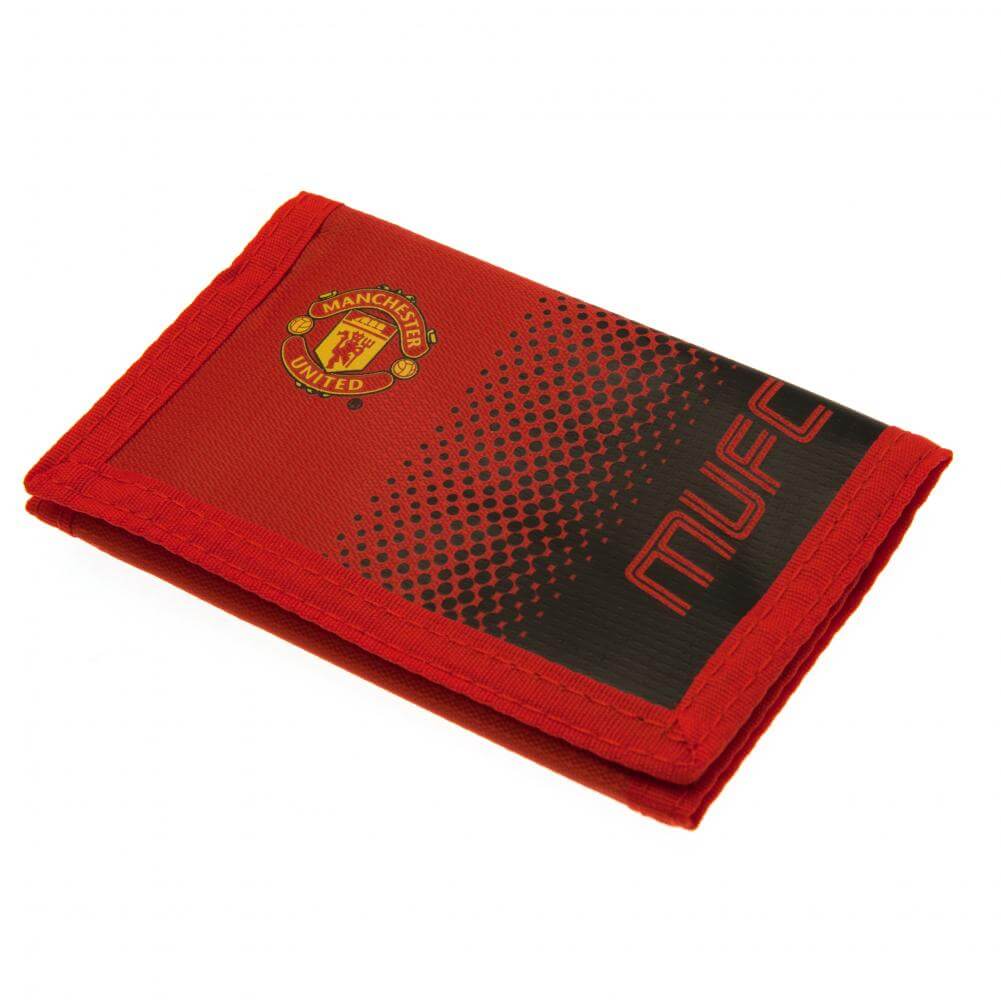 Manchester United Fc Nylon Pung   Rød