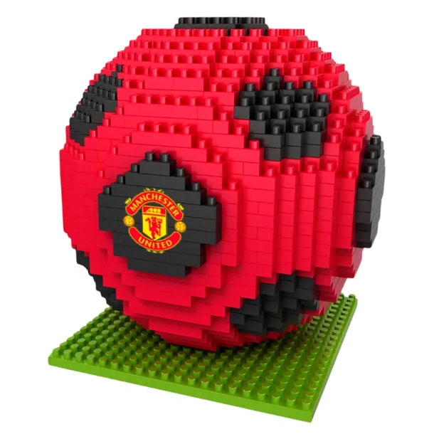 Manchester United Brxlz 3d Fodbold Kreativ Byggemodel