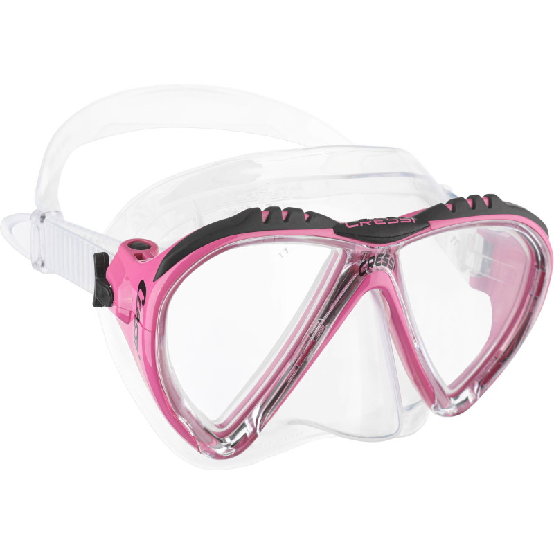 Cressi Lince Maske Klar   Pink