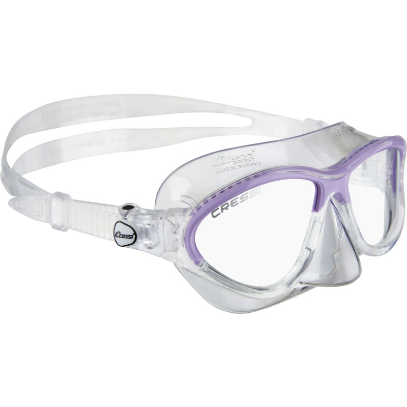 Cressi Moon Maske Klar Lilla