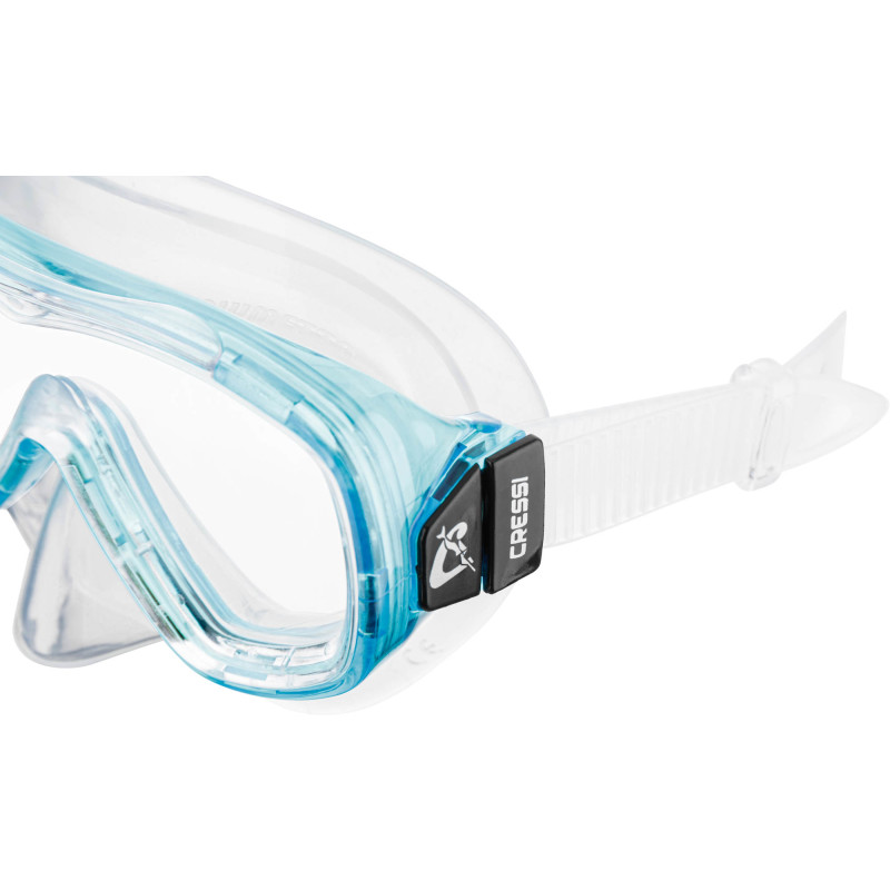 Cressi Piumetta Kid Maske Klar   Aquamarine