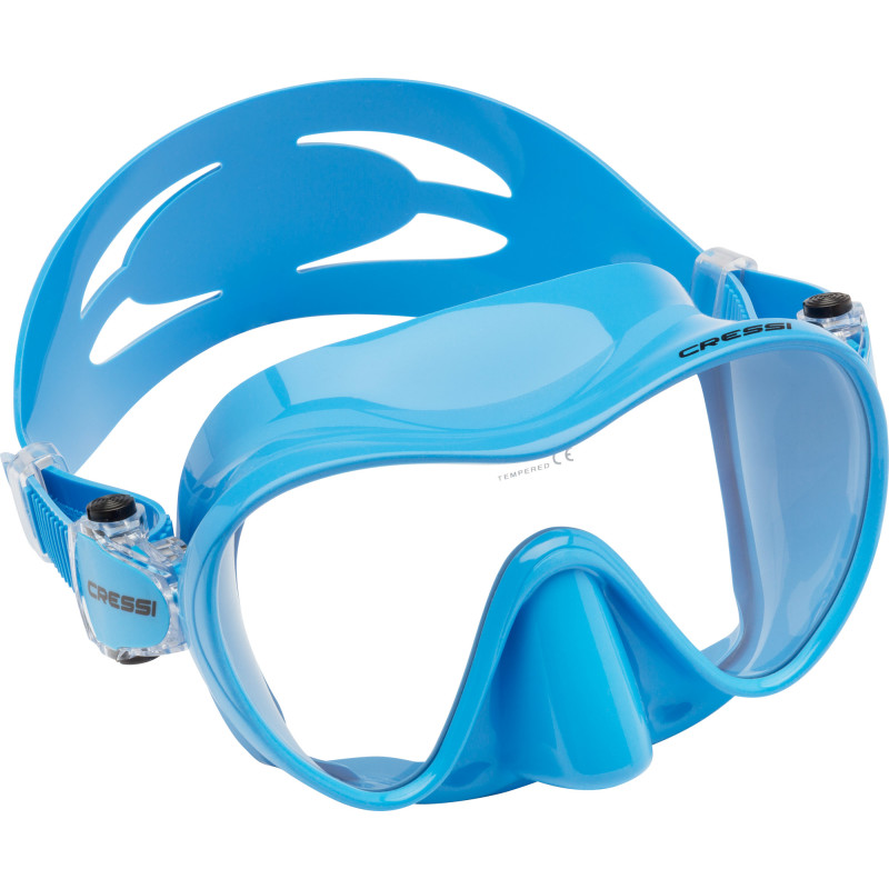 Cressi F1 Small Maske Blå