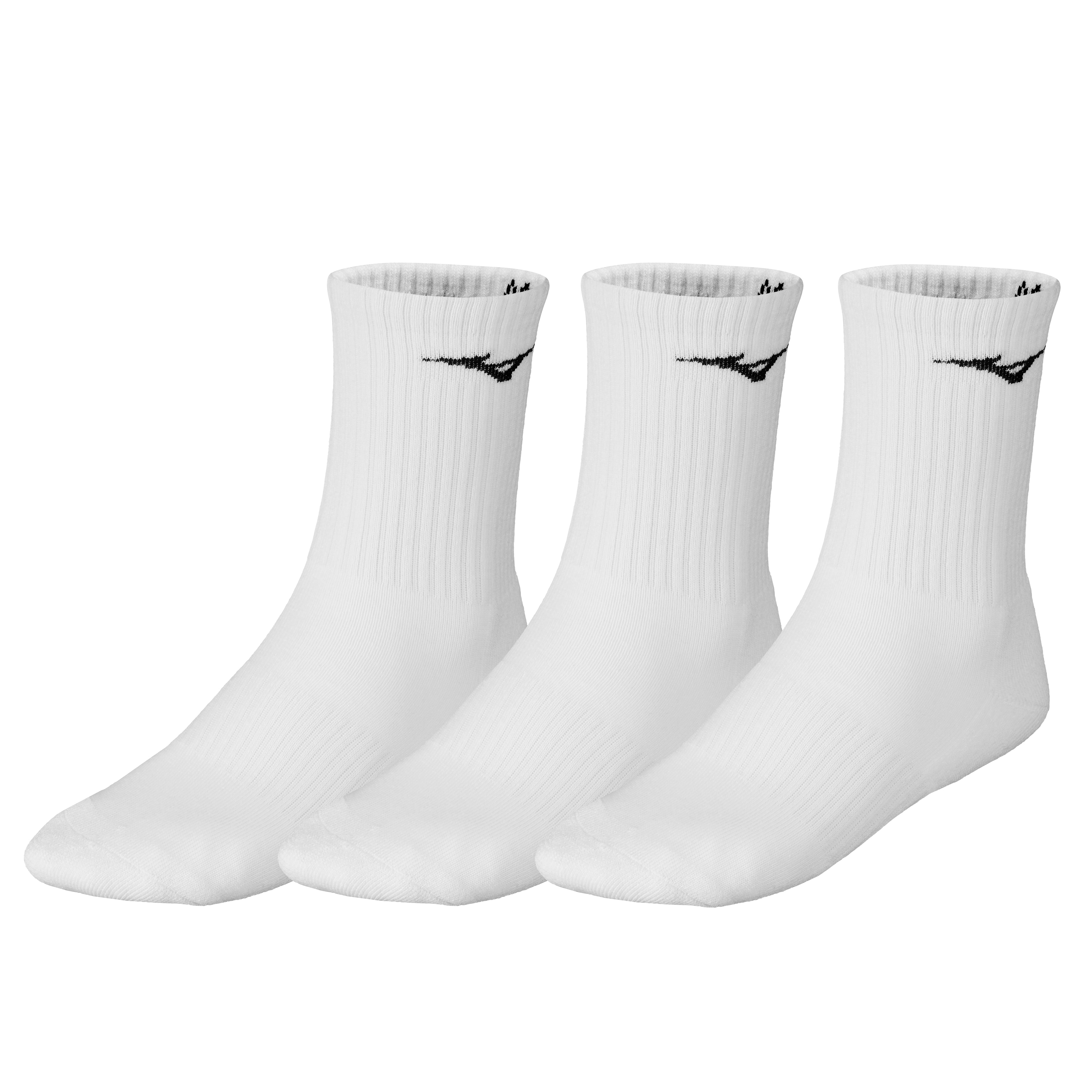 Mizuno Træningssokker  3 Pak  Hvid    M