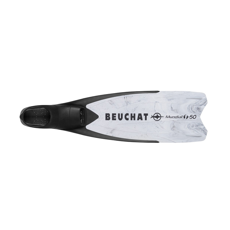 Beuchat Finner Mundial One 50 Hvid Marmor
