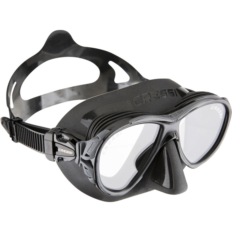 Cressi Naxos Maske Sort   Sort