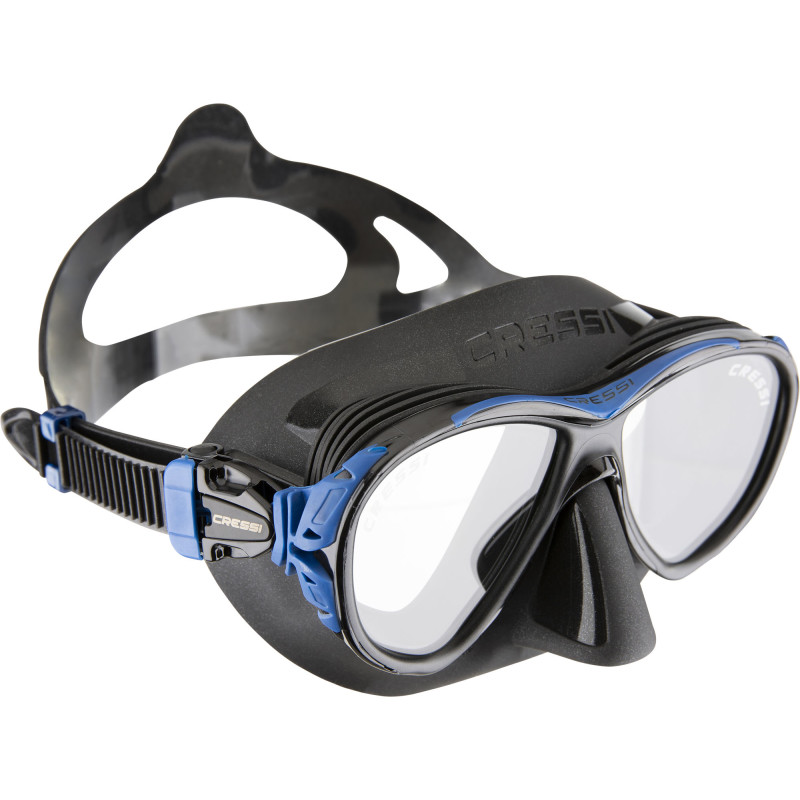 Cressi Naxos Maske Sort   Blå