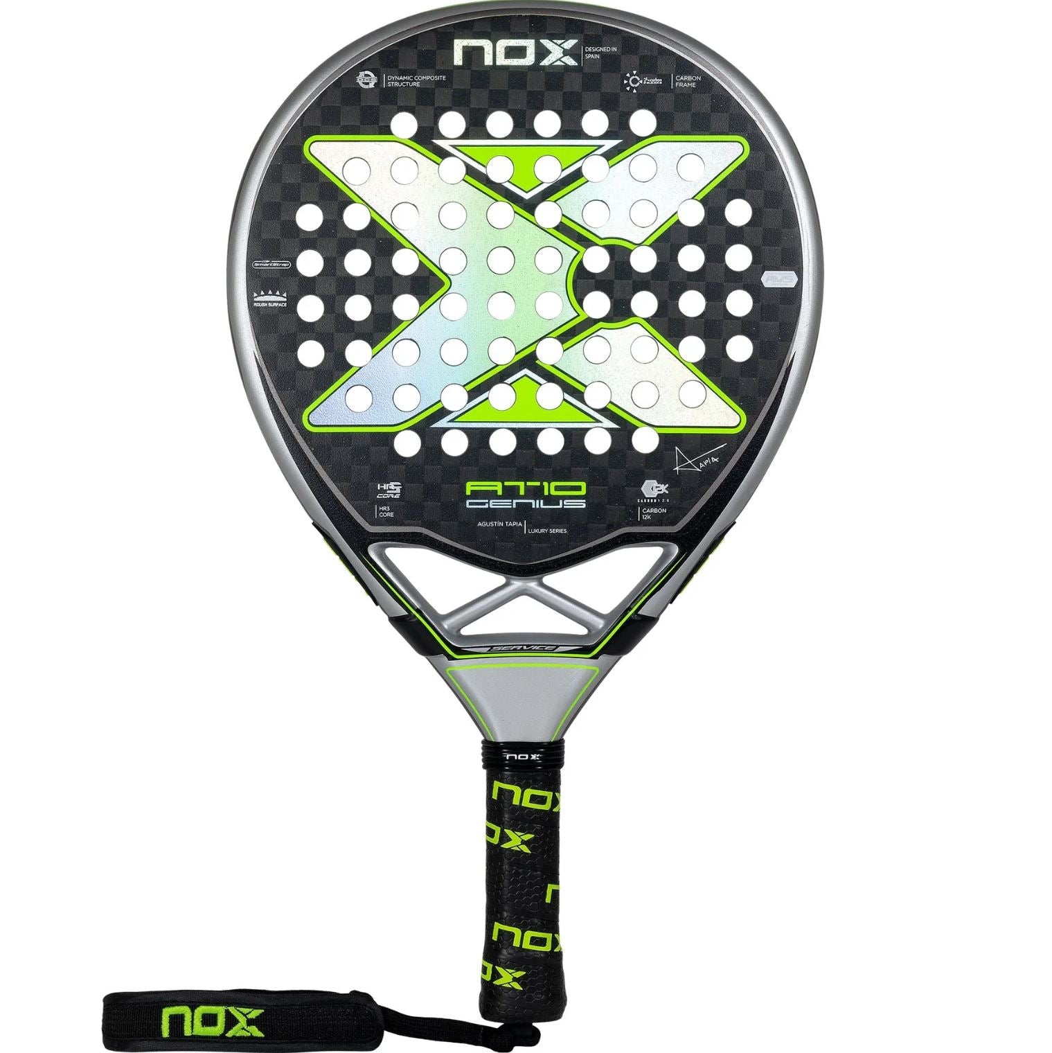 Nox At10 12k Luxury Genius Arena Padelbat By Agust? N Tapia