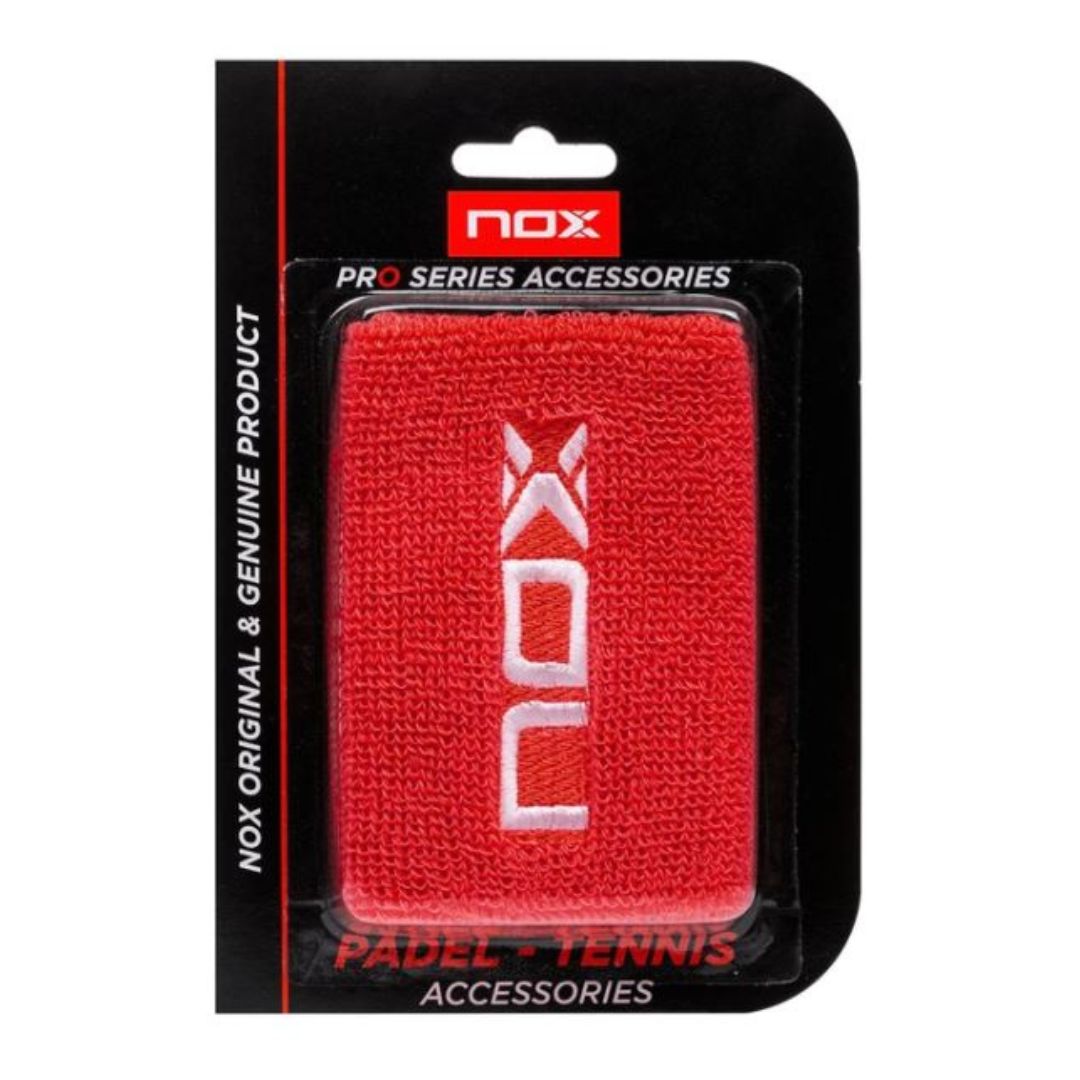 Nox Wristband 2 Pak  Rød
