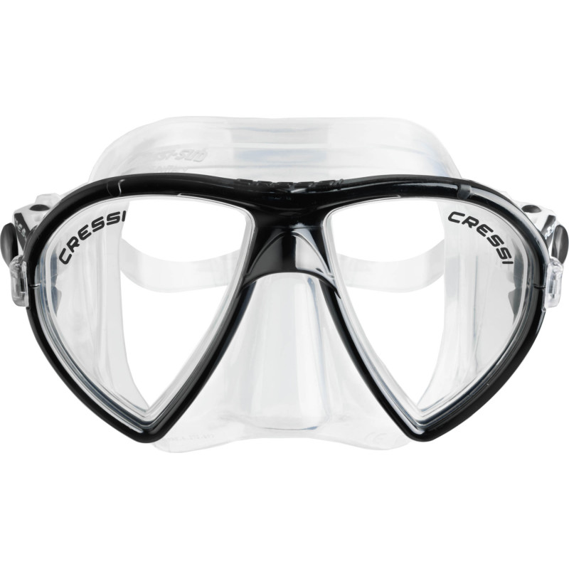 Cressi Ocean Maske Klar   Sort