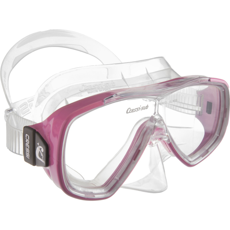 Cressi Onda Dykkermaske Klar   Pink