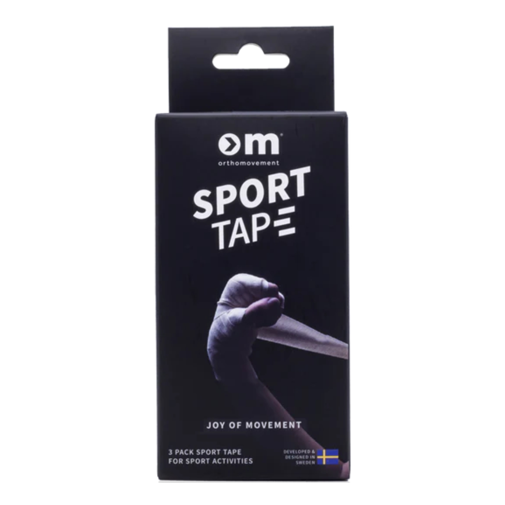 Ortho Movement Sport Tape 3-pak - Hvidt Træningsudstyr
