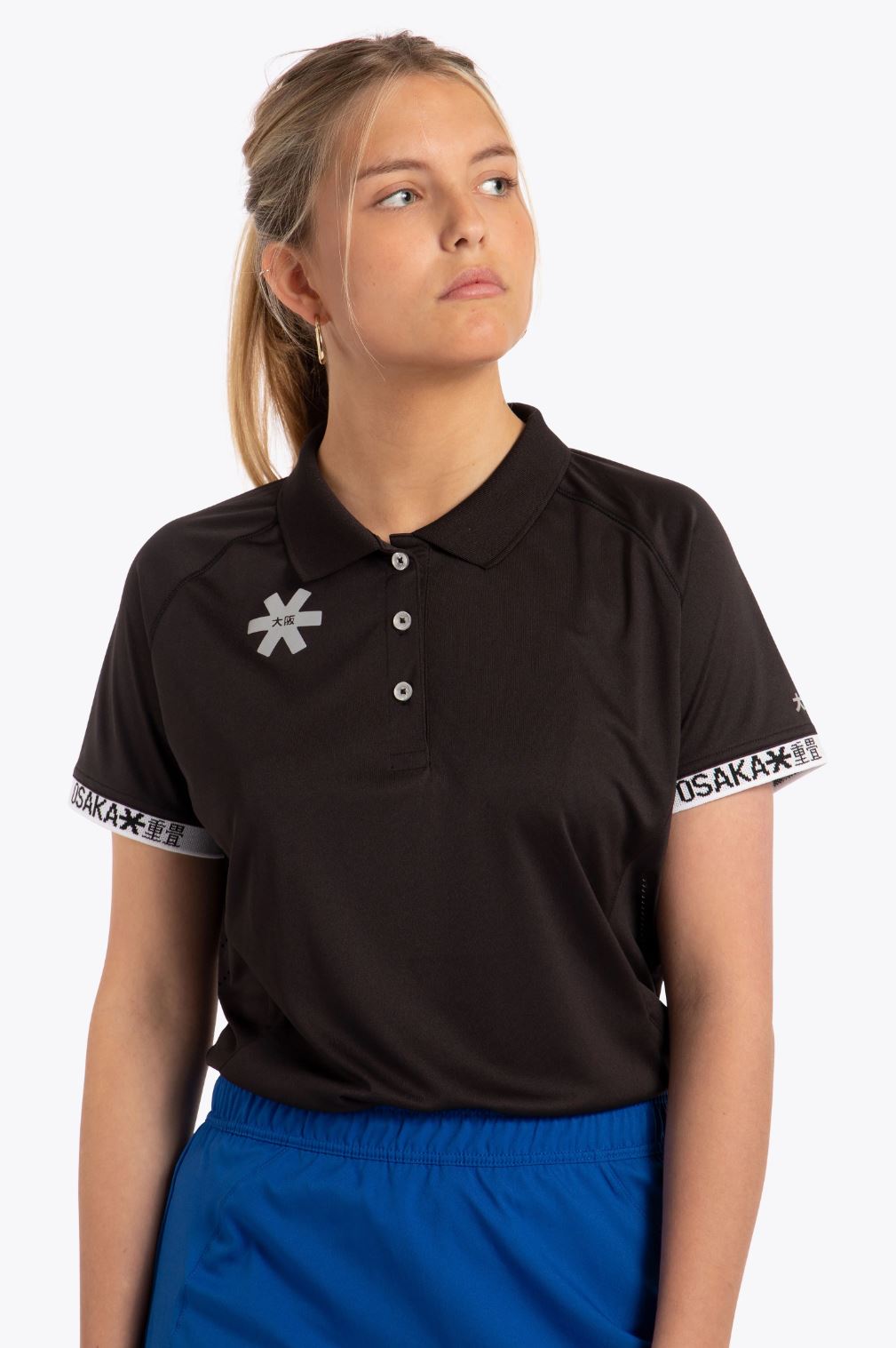Osaka Women S Polo Jersey  Black    S
