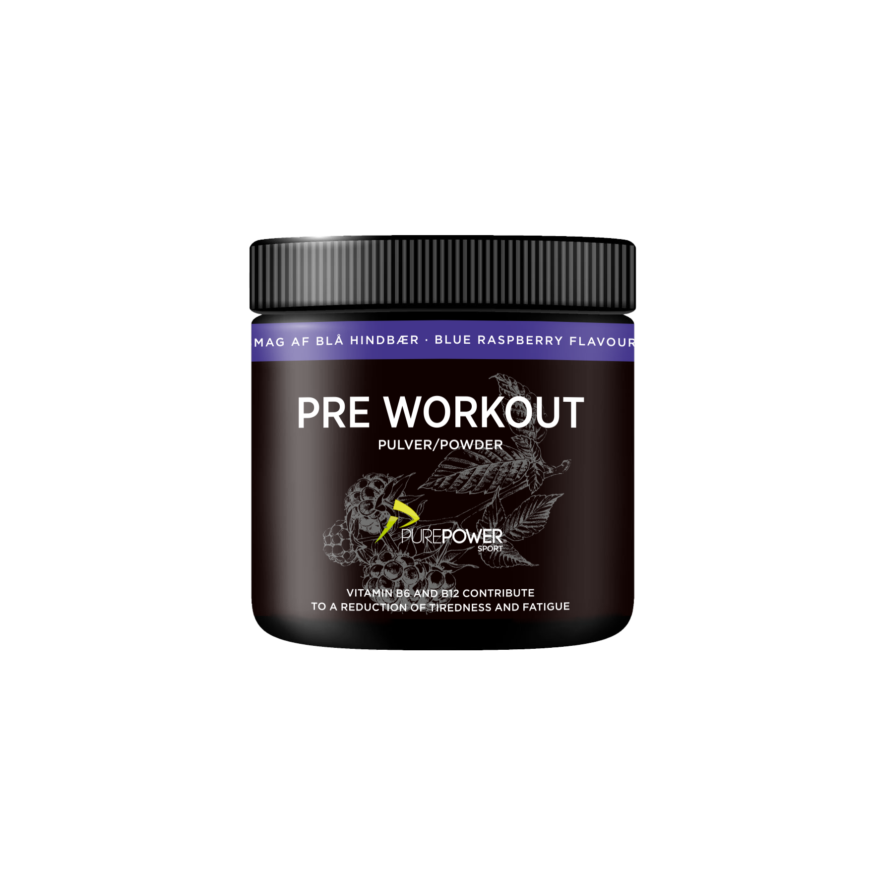 Pre Workout Pwo Blue Raspberry 300 G