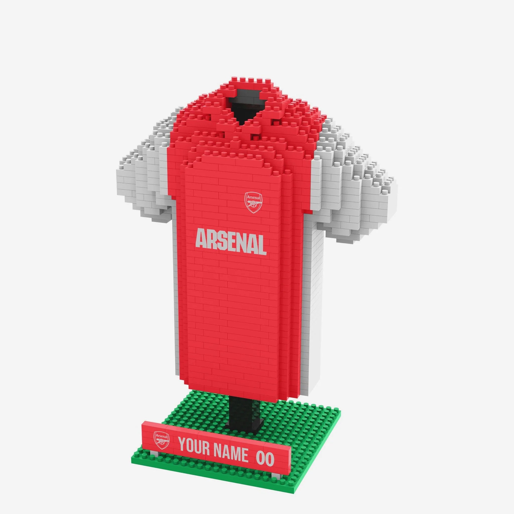 Arsenal Fc Brxlz Byggesæt Personlig Hjemmebanetrøje
