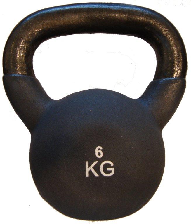 Peak Fitness    Kettlebell   Støbejern   6 Kg