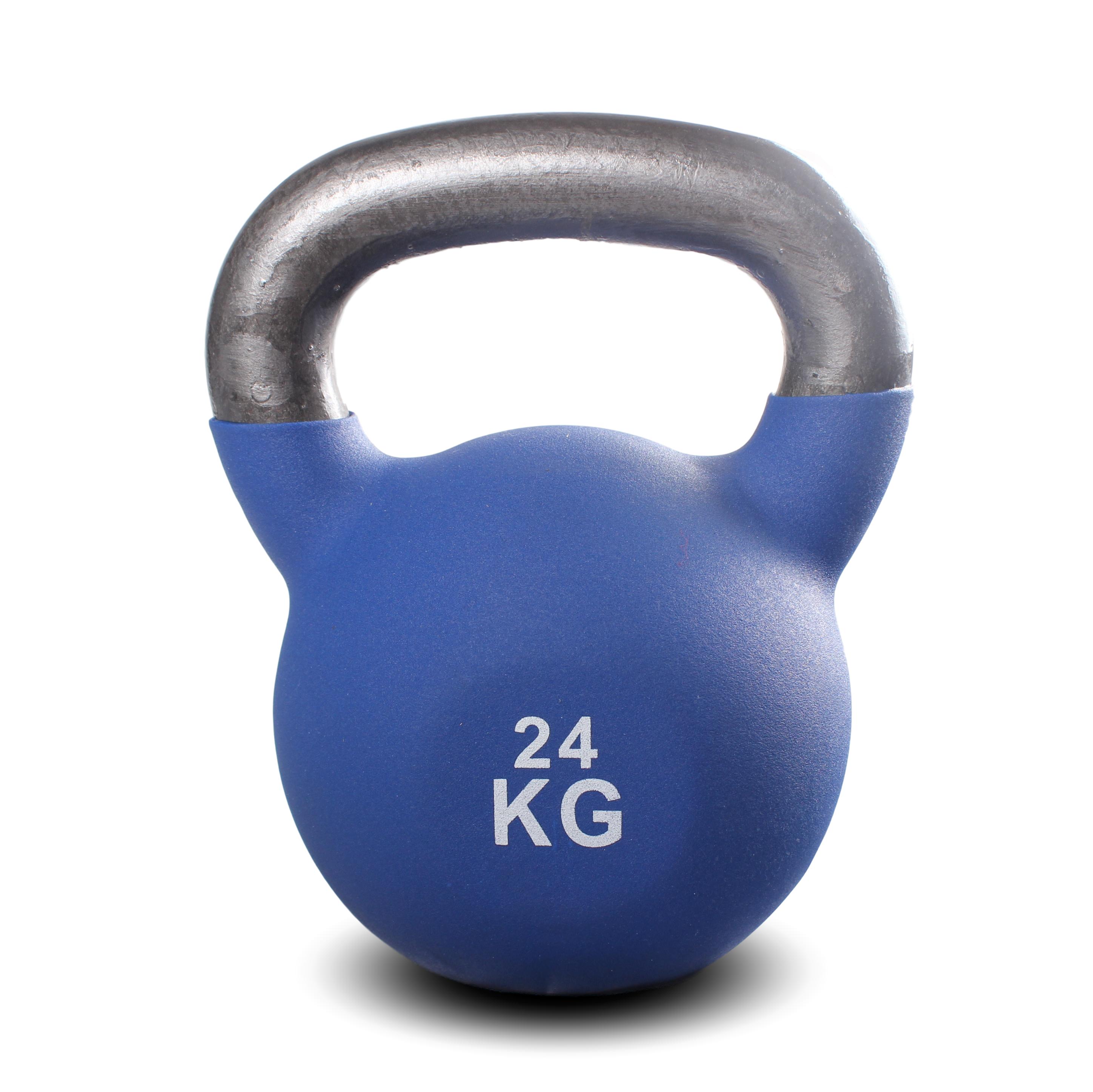 Peak Fitness    Kettlebell   Støbejern   24 Kg