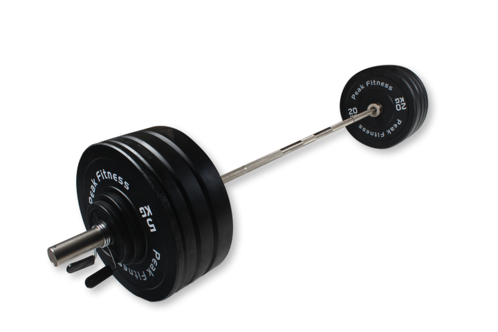 Peak Fitness   Bumper Vægtsæt      128 Kg